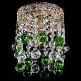 Люстра Венеция №1 шар зеленая в Пензе