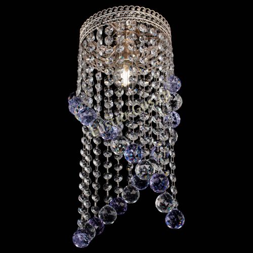 Люстра Венеция №1 Сигма фиолетовая в Пензе Гусь Хрустальный