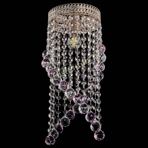 Люстра Венеция №1 Сигма розовая в Пензе Гусь Хрустальный