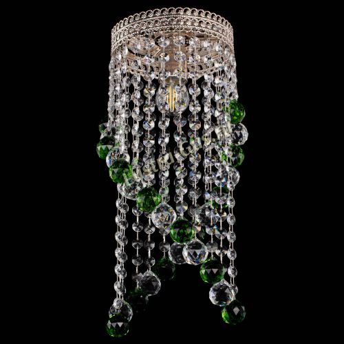 Люстра Венеция №1 Сигма зеленая в Пензе Гусь Хрустальный