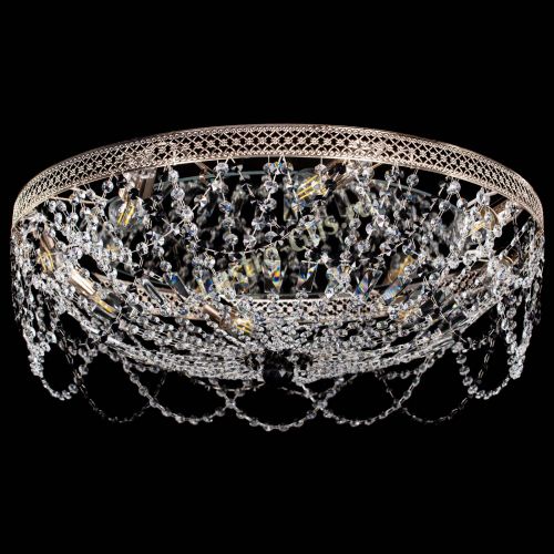 Люстра Венеция Ажур черная в Пензе Гусь Хрустальный