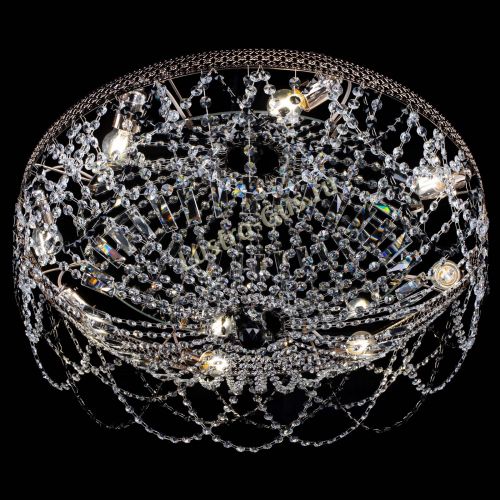 Люстра Венеция Ажур черная в Пензе Гусь Хрустальный