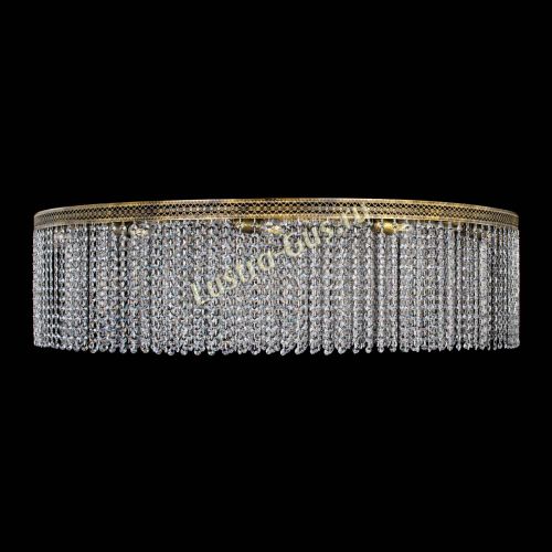 Люстра Венеция капель №12 под бронзу в Пензе Гусь Хрустальный