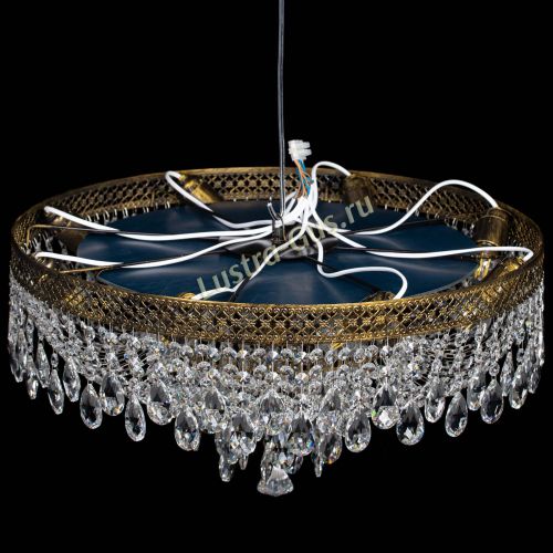 Люстра Венеция Кольцо журавлик №8 под бронзу в Пензе Гусь Хрустальный