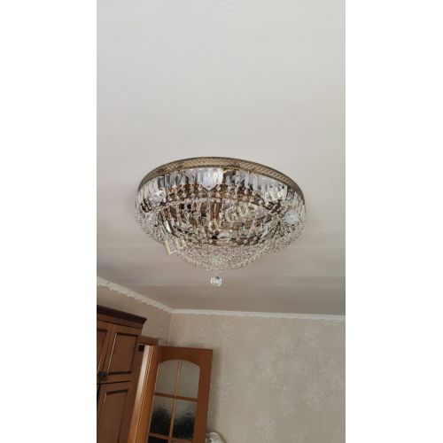 Люстра Венеция Купол пластинка под бронзу в Пензе Гусь Хрустальный