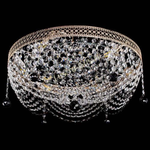 Люстра Венеция Жасмин черная в Пензе Гусь Хрустальный