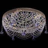 Люстра Венеция Жасмин фиолетовая в Пензе