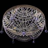 Люстра Венеция Жасмин фиолетовая в Пензе