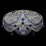 Люстра Виктория Синяя в Пензе