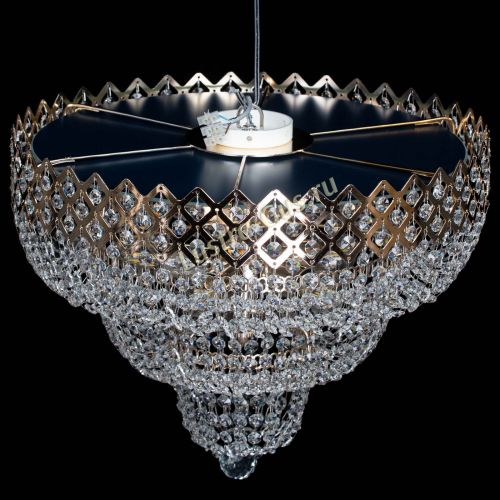 Люстра Водопад Корона №2 в Пензе Гусь Хрустальный