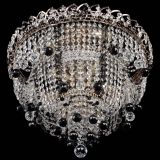 Люстра Водопад Софья черная в Пензе