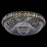 Люстра Водоворот Купол под бронзу Фиолетовый в Пензе