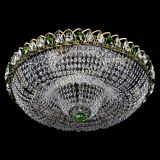 Люстра Водоворот Купол под бронзу Зеленый в Пензе