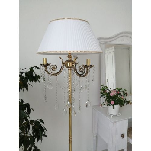 Бронзовый торшер Антик №3 баден в Пензе Гусь Хрустальный